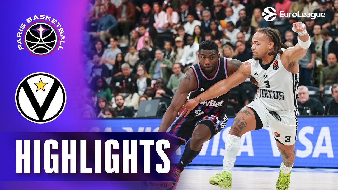 Hifi LEADS Offensive Surge | Paris vs. Virtus Bologna | R3 Basketball Highlights 2025-26