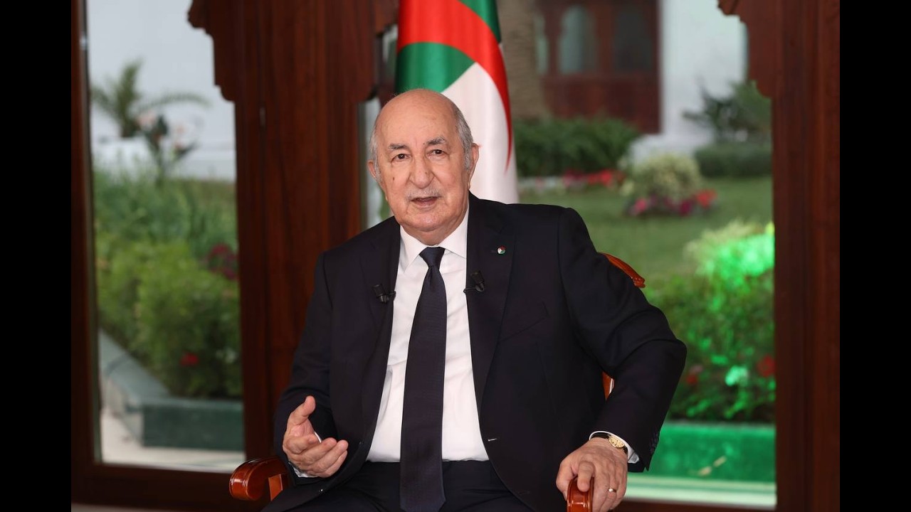 اللقاء الإعلامي الدوري لرئيس الجمهورية السيد عبد المجيد تبون