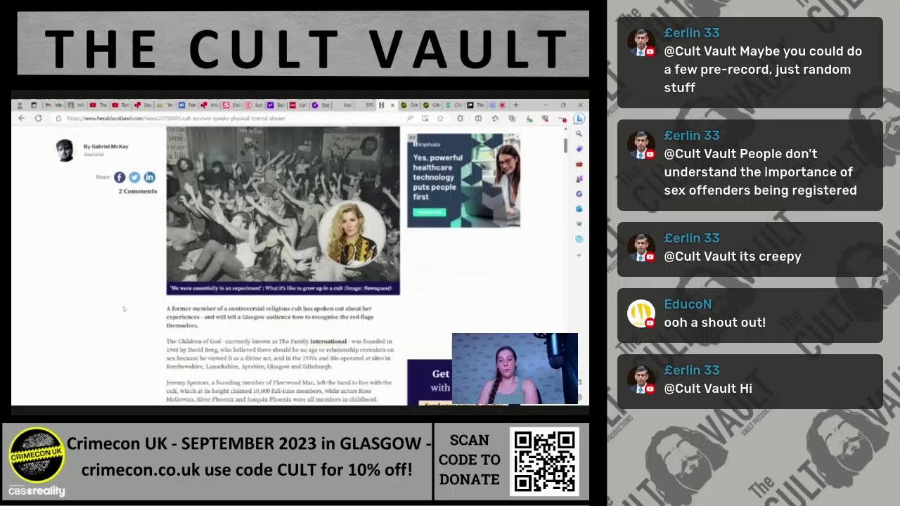 Cult News Update - September 9, 2023