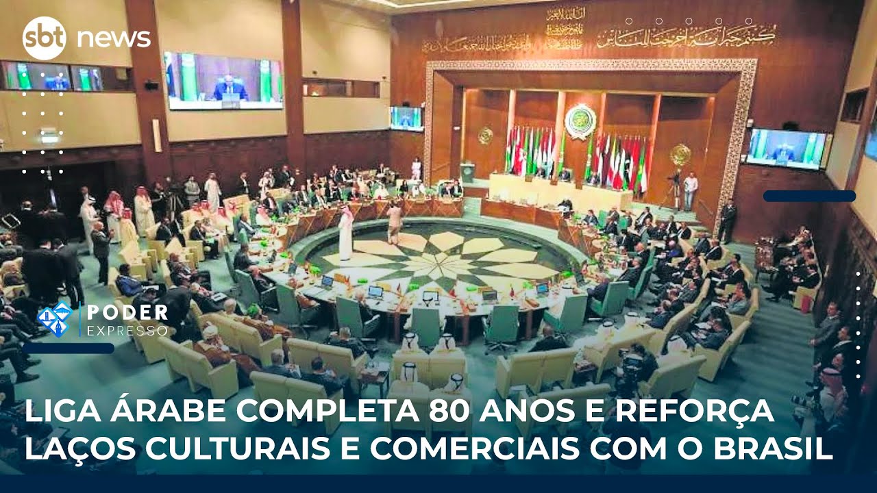 Liga Árabe celebra 80 anos e fortalece laços com o Brasil 🇧🇷
