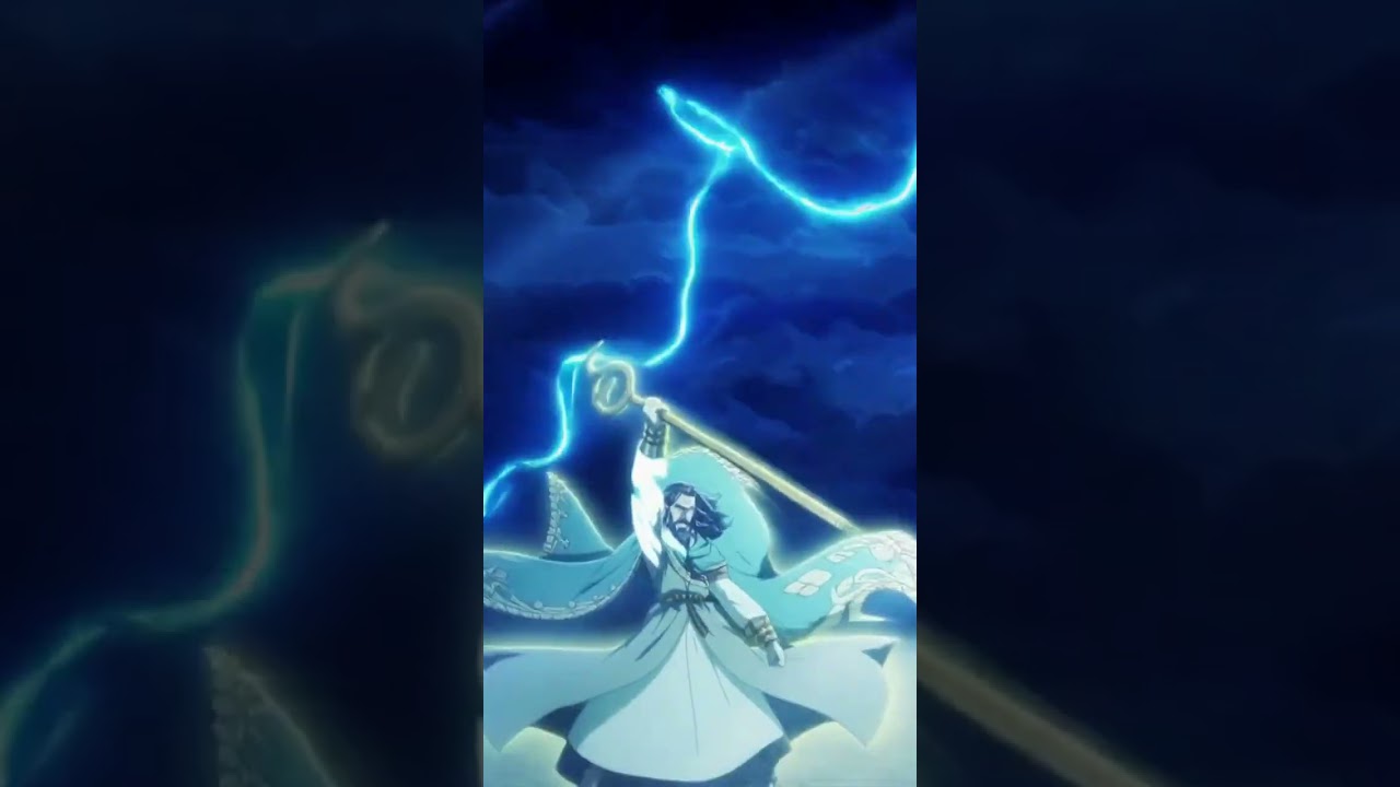 Moses Parting the Red Sea – Epic Anime Bible Story 🌊