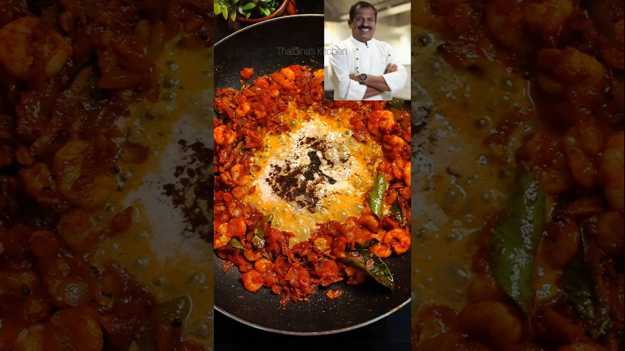 🔥 Chef Pillai's Viral Prawns Roast Recipe – A Must-Try Kerala Delight!