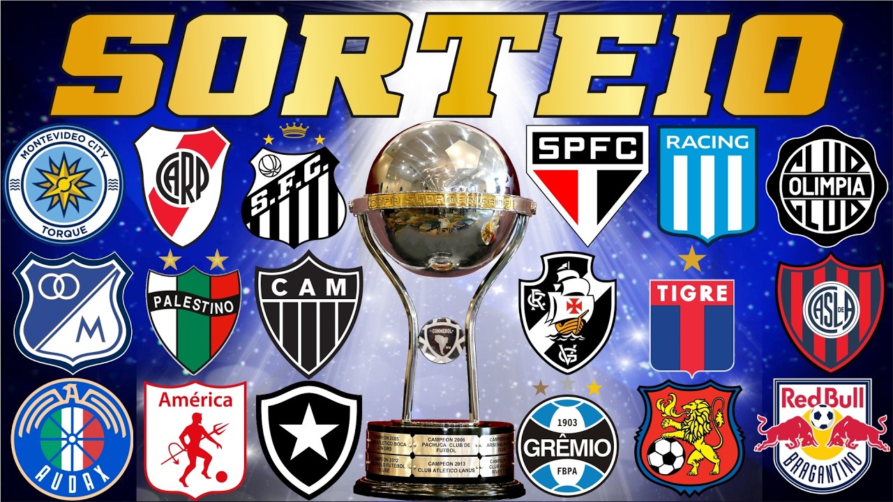 COPA SUL-AMERICANA 2026 - SORTEIO DOS GRUPOS