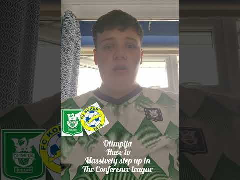 Olimpija 1-3 Koper. Olimpija have to step up massively in the Conference league. #fancam #olimpija