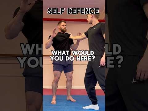 What would you do? #martialarts #selfdefense #karate #selfdefence