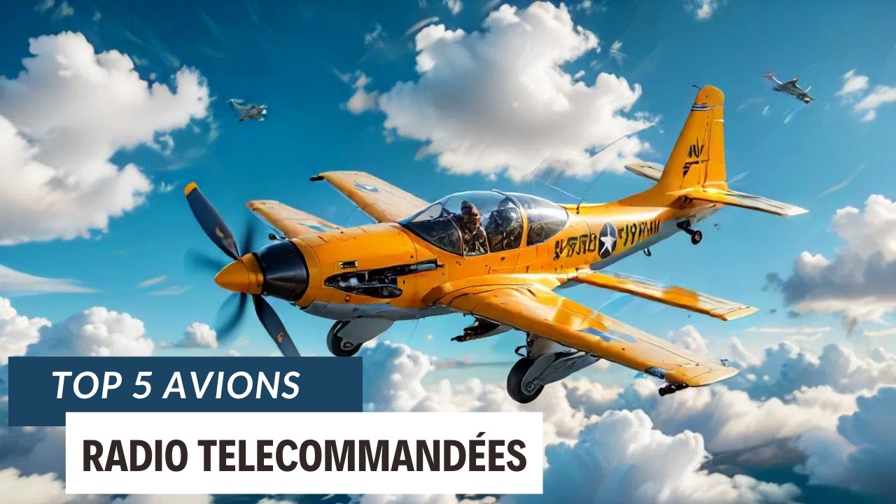Top 5 Avions RC Télécommandés de 2025 ✈️
