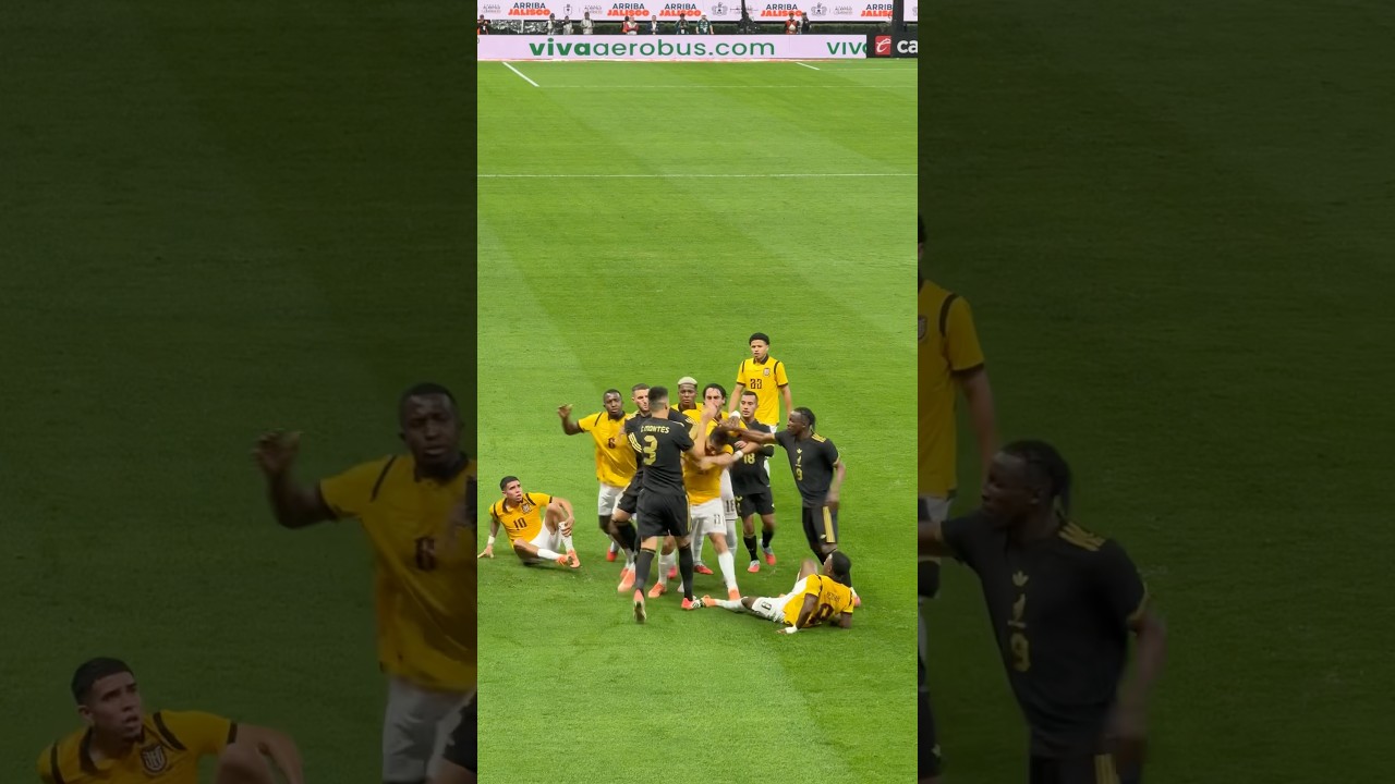 ¡Crisis en México vs Ecuador! ⚽️ Lo que no viste en el partido