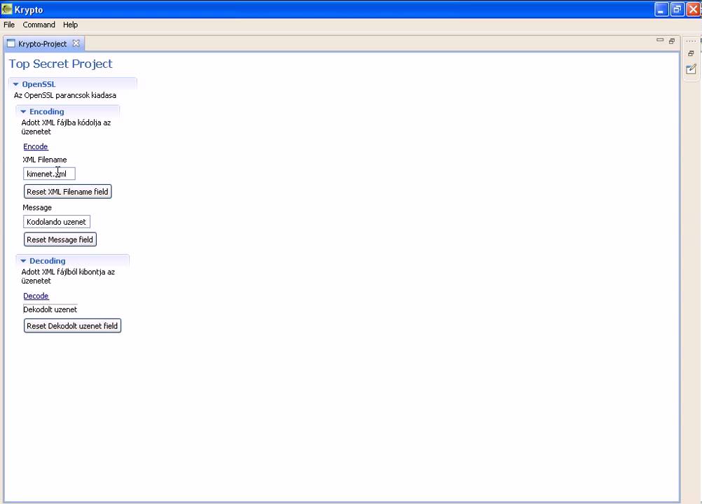 Cryptography Project (RCP): AES-Based Message Encoding and Decoding Application