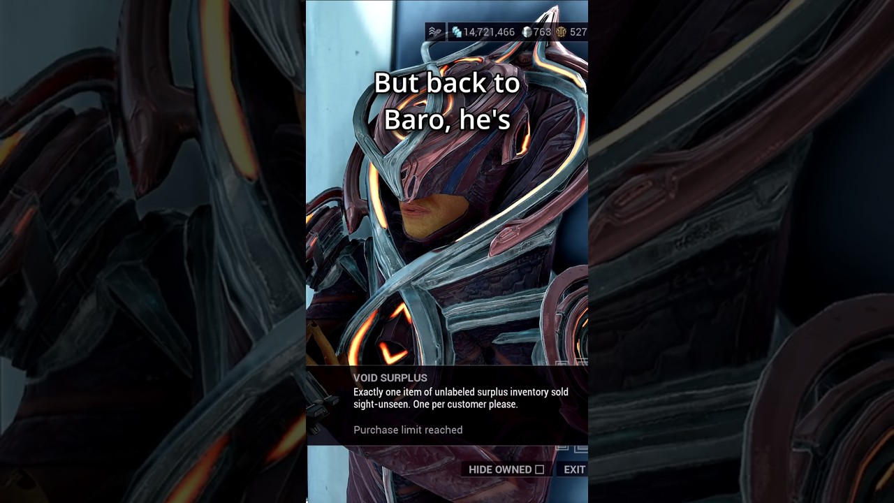 Baro Ki'teer Returns with Treasures! ๐ฎ