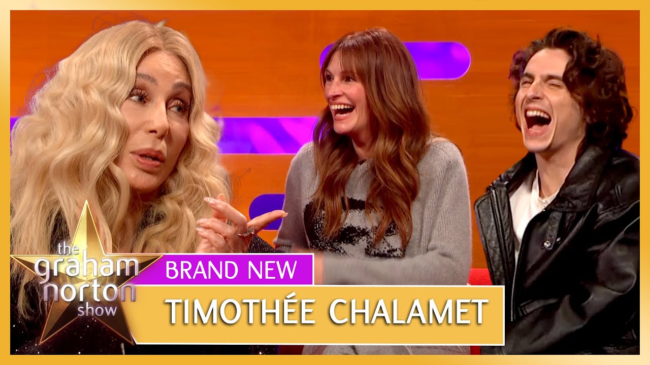Julia Roberts Fights for Timothée Chalamet on Graham Norton 🎬