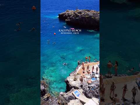 Kalypso Beach in south Rethymno, Crete