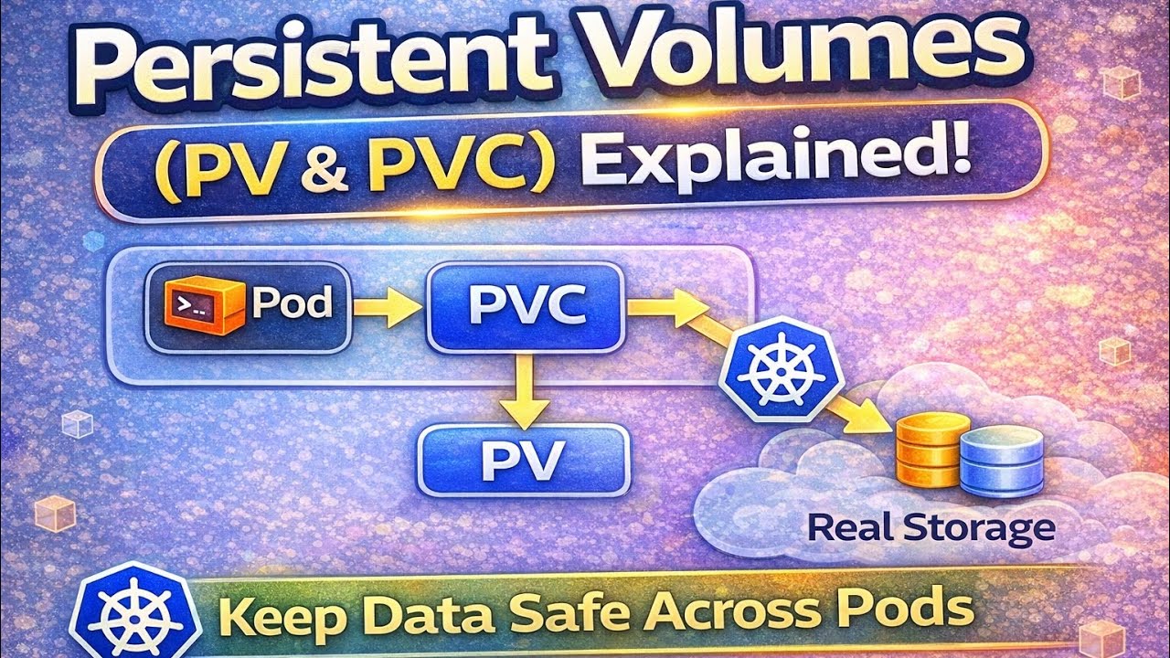 Kubernetes PV & PVC Explained for Beginners π