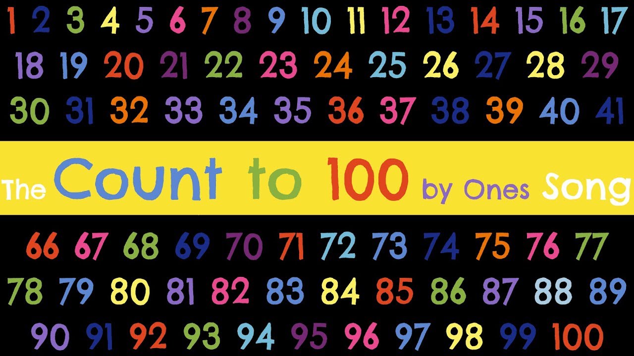 Count to 100 by Ones Song 🎶