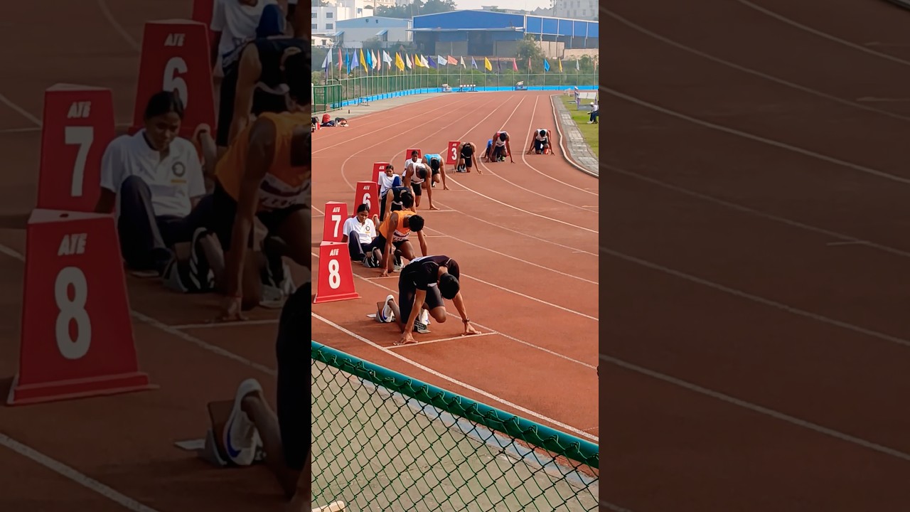 All India University 200m Final 2024 🏃♂️