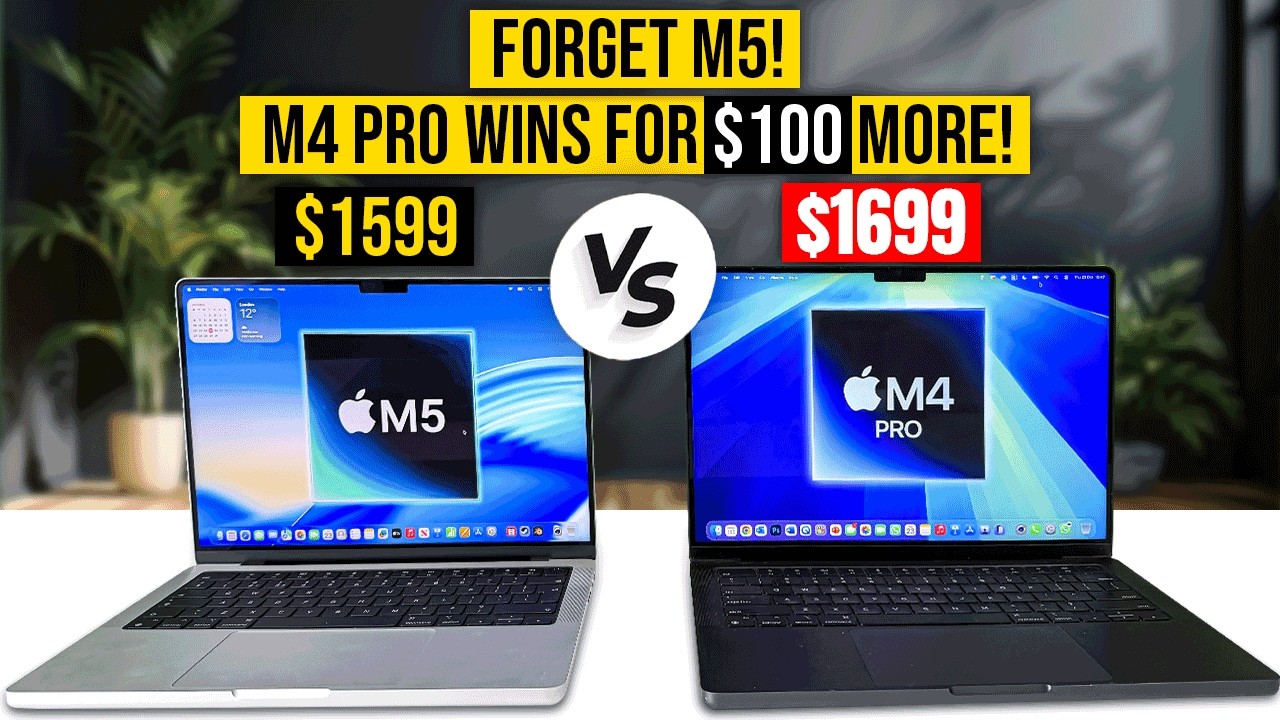 MacBook Pro M5 vs M4 Pro: Is the Older Model a Better Deal? 💻
