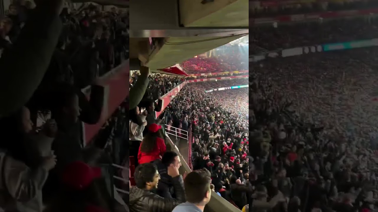 Atmosphere at Emirates Stadium vs Chelsea ⚽