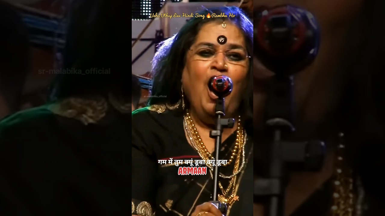 Rambha Ho๐ฅ๐ Armaan - Usha Uthup Live Hindi Song