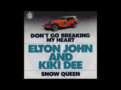Elton John & Kiki Dee ~ Don't Go Breaking My Heart 1976 Disco Purrfection Version