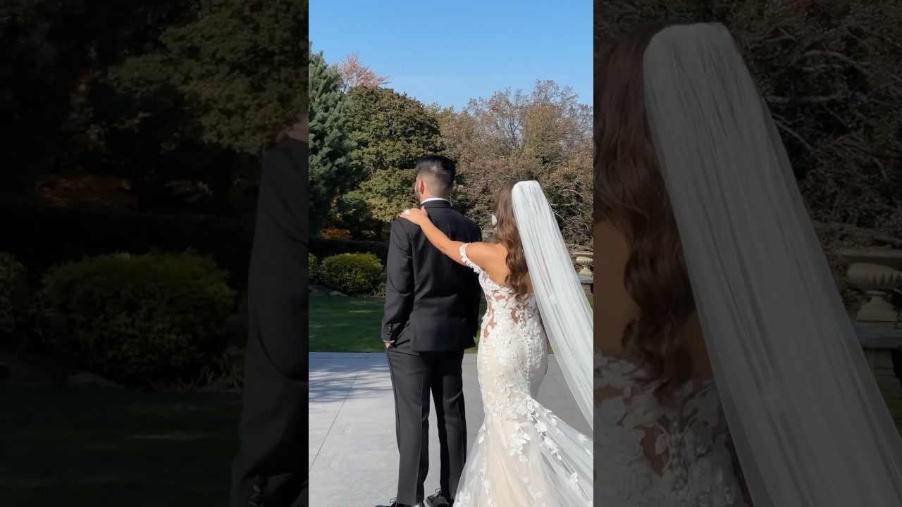 Heartwarming First Look Moment 💍 | Wedding Day Emotions #Shorts