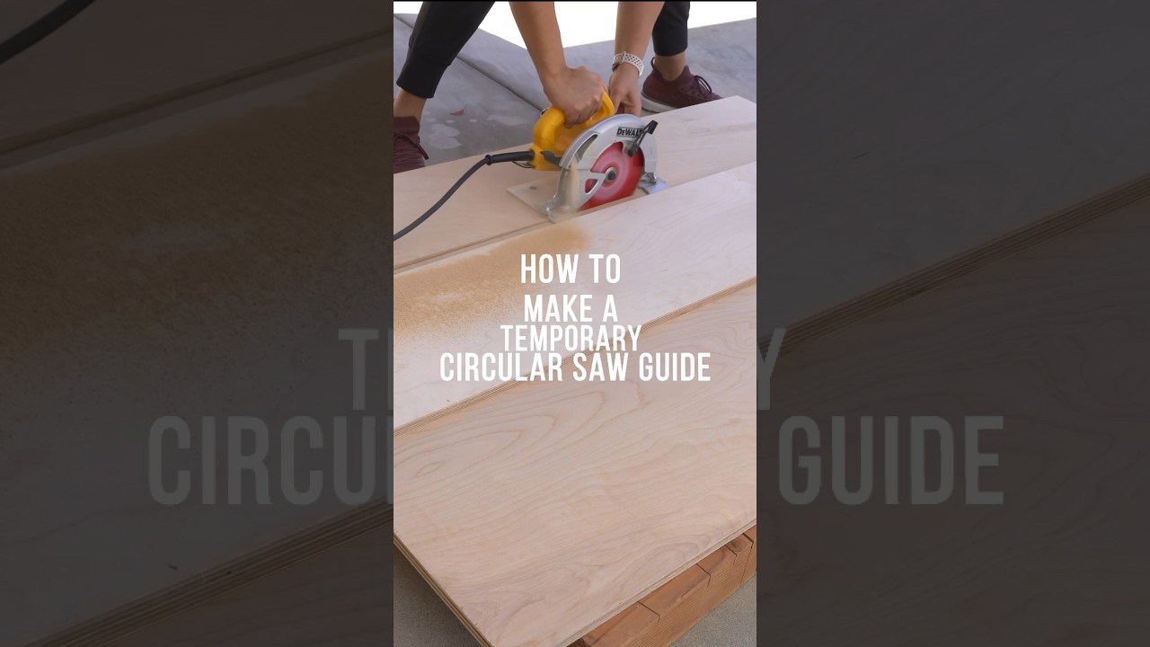 Safe Circular Saw Cutting Tips 🪚