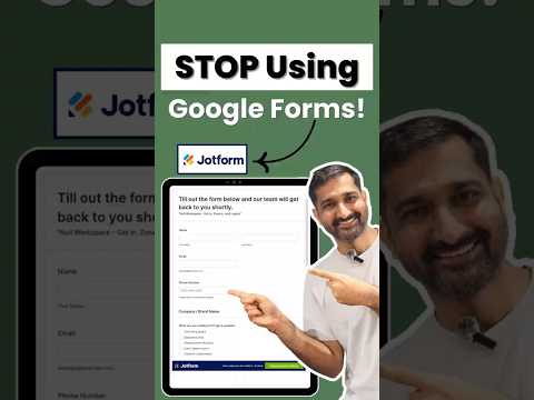 Create Smart Forms Using JotForm AI â No Coding!