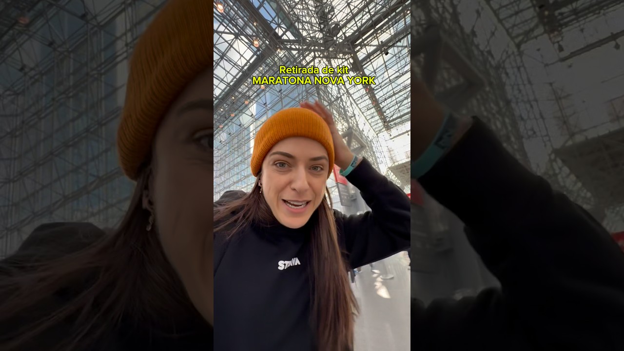 Retirada do Kit para a Maratona de Nova York 🗽