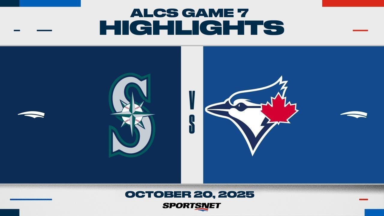 Epic MLB ALCS Game 7: Mariners vs. Blue Jays Highlights | October 20, 2025 ๐
