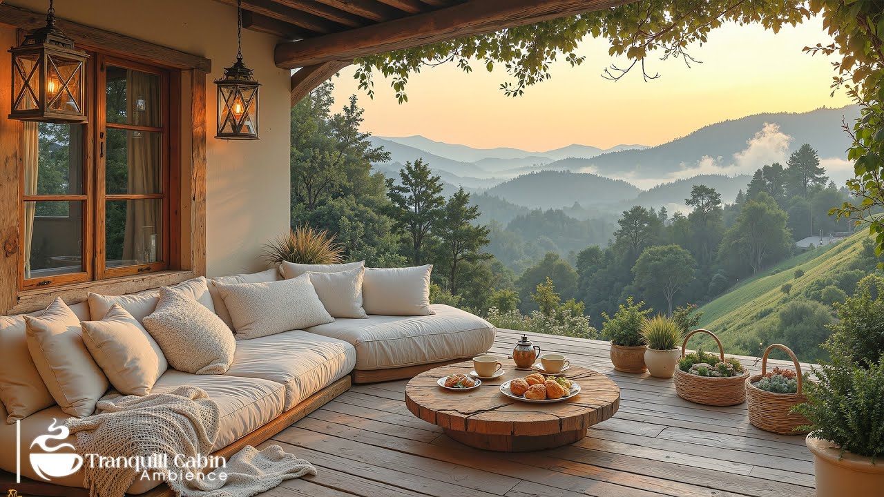 Highland Cafe Jazz: Cozy Cabin & Scenic Views 🎶