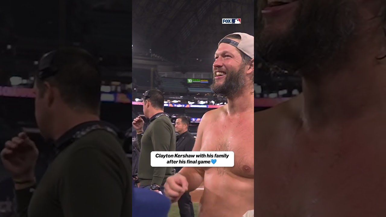 Kershaw Celebrates Family Victory After World Series Win 🏆