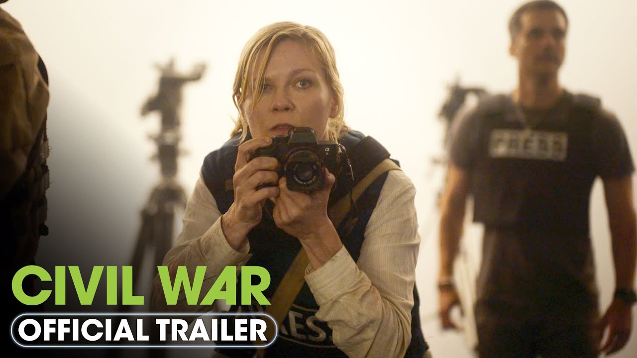 Civil War (2024) Official Trailer - Kirsten Dunst, Cailee Spaeny