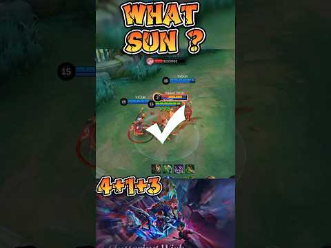 What sun? best combo #mobilelegendstoday #mobilelegends #foryou #mlbb #sun