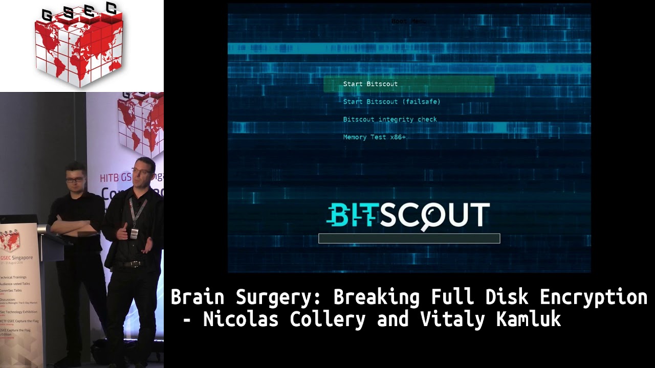 HITBGSEC 2018: Cracking Full Disk Encryption π