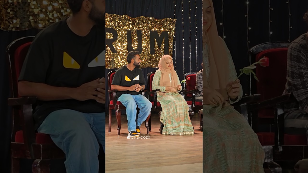 Dana Razik, Arjun Ashokan & Mubin at St Teresas College 🎬