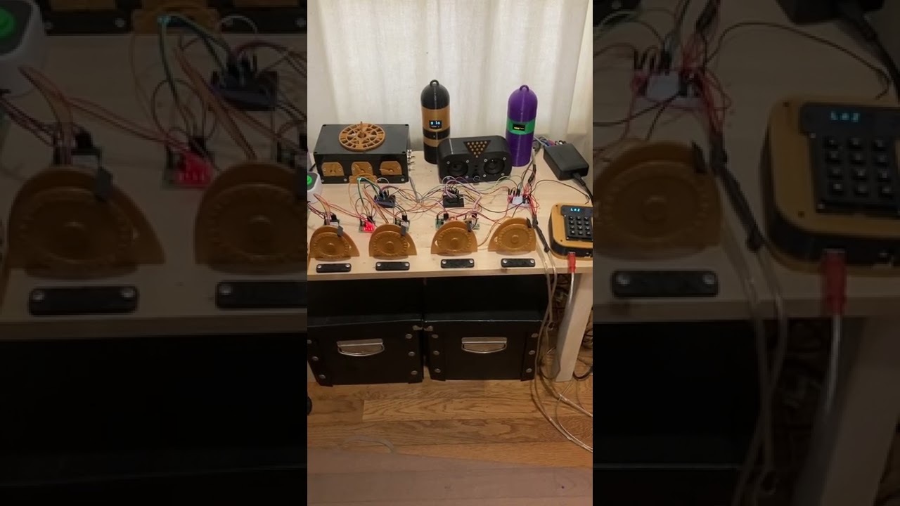 Interactive Turing Bombe Simulator with Arduino & NodeMCU 🚀