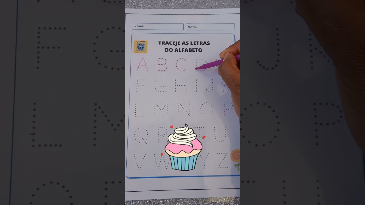 Atividade Divertida para Ensinar o Alfabeto às Crianças 🎨