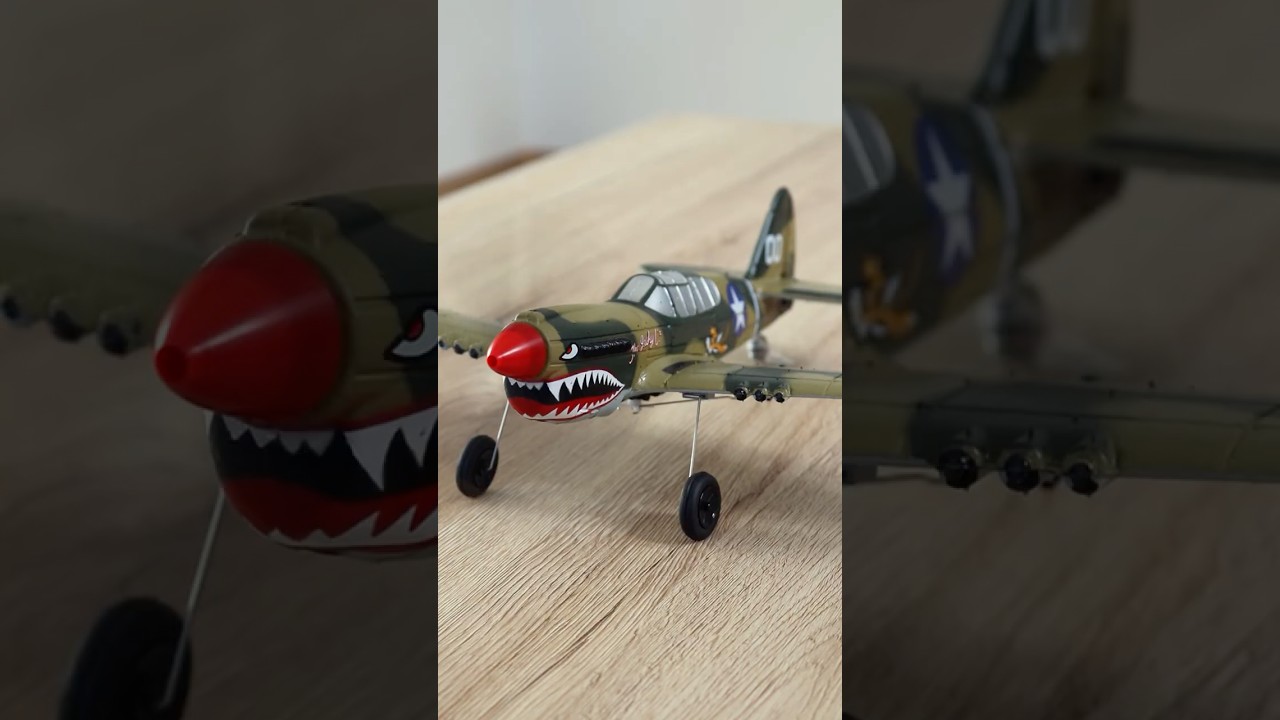 Miniature Curtiss P-40 Warhawk & More: Detailed Scale Models 🛩️