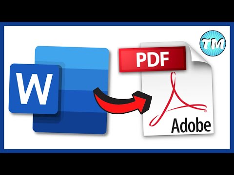 3 Easy Ways to Convert a Word Document into a PDF File