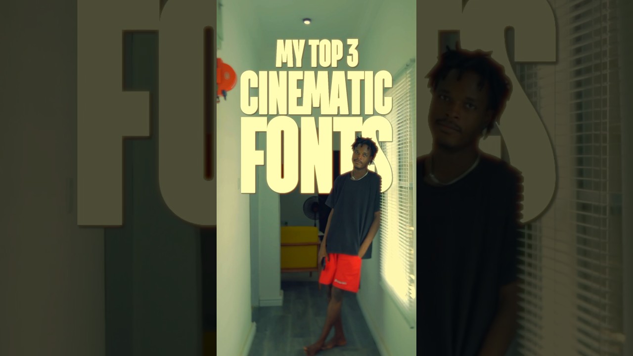 Top 3 Discover the 3 Best Cinematic Fonts to Elevate Your Film 🎬