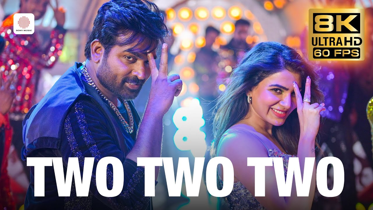 Two Two Two 8K 60FPS Song | Vijay, Nayanthara & Samantha 🎶