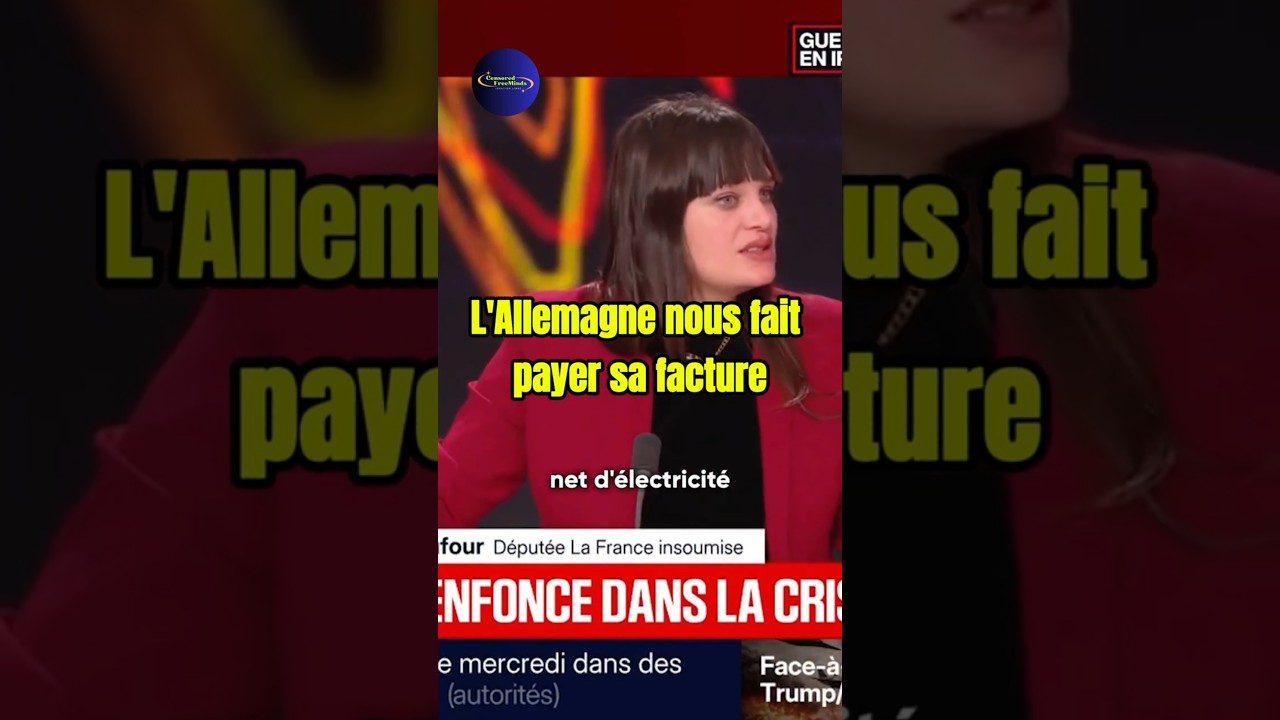Alma Dufour : le scandale du prix de l'électricité en France