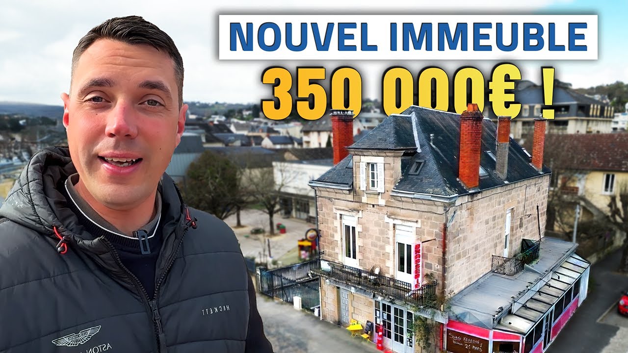 Immeuble rentable de 3000€ de loyers mensuels 🔥