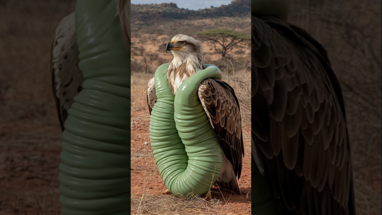 Unexpected Rescue: How a Fennec Fox Saved an Eagle in the African Savanna 🦅