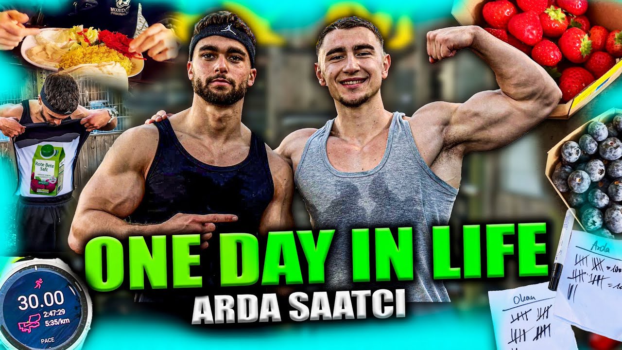 Day in Life of a Cyborg #1 | 30km Run, 600 Reps | Arda Saatci