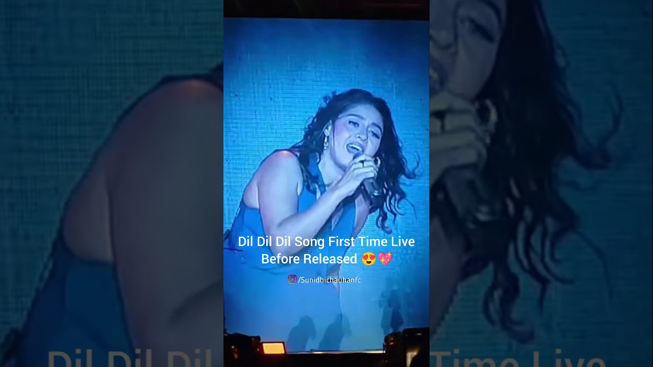 Sunidhi Chauhan Live Performance of 'Dil Dil Dil' β A Must-See! πΆ