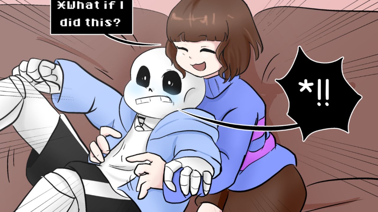 Sans vs Frisk【 Undertale Comic Dub Compilation 】