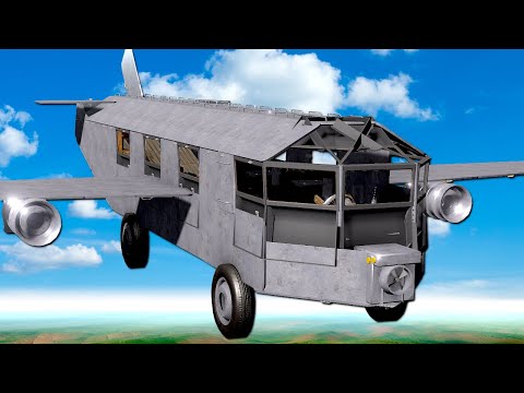 I Found a PASSENGER PLANE in the Long Drive!