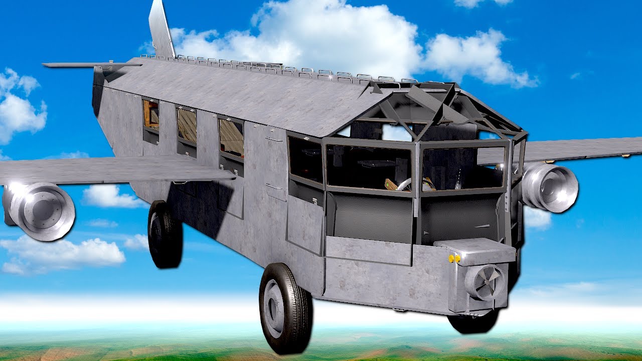 🚁 Surprising Find: Passenger Plane in Long Drive Wasteland!