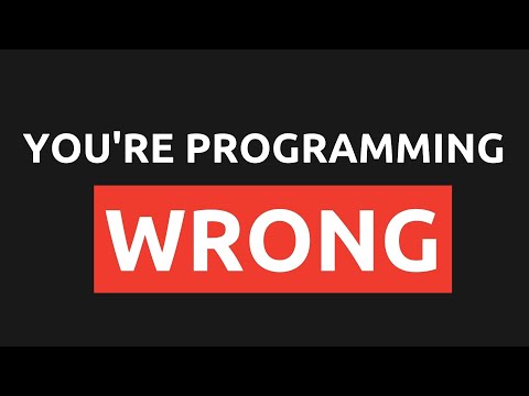 Rethinking Your Programming Approach
