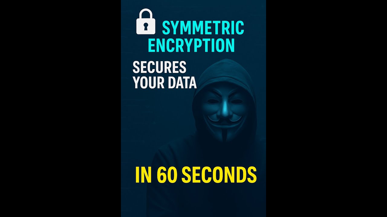 How Symmetric Encryption Protects Your Data in Just 60 Seconds 🔐