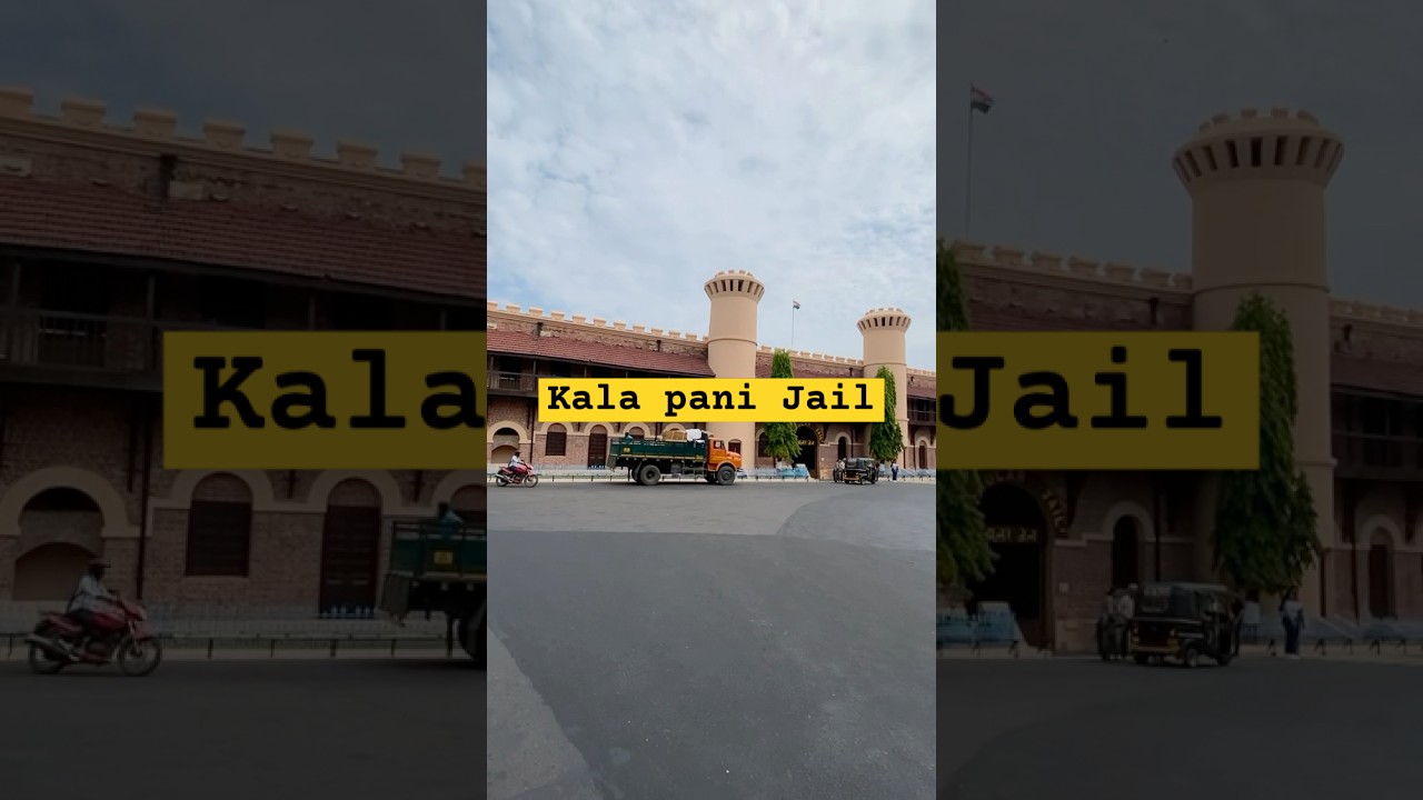 Discover the Haunted History of Kala Pani Jail in Andaman 🏝️